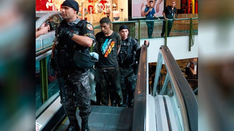 Polícia prende mais 4 suspeitos de assalto a shopping em Manaus