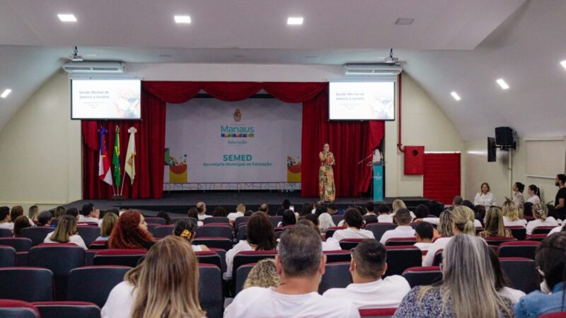 Prefeitura de Manaus realiza palestra com temáticas alusivas ao ‘Janeiro Branco’