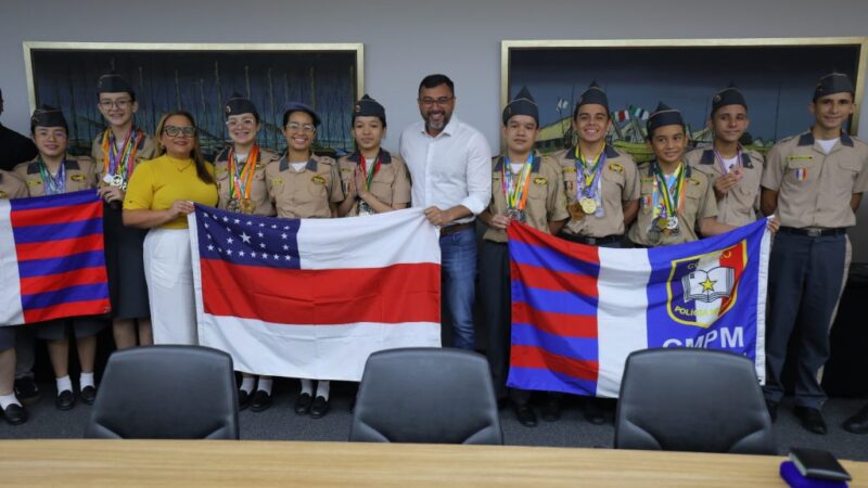 Governador Wilson Lima destaca apoio a estudantes do Amazonas que vão participar da Olimpíada Internacional de Matemática, na Tailândia