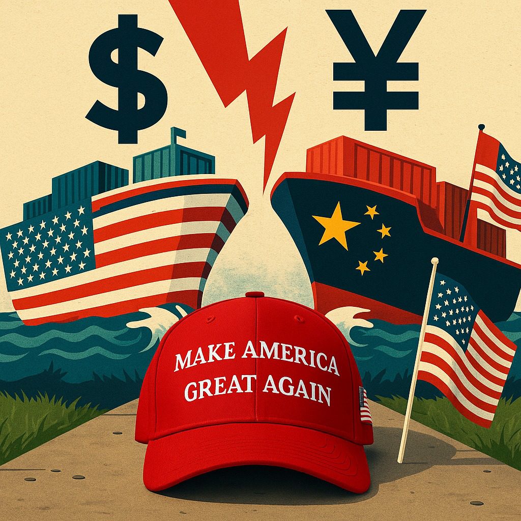Trump acende o pavio da guerra comercial: o strike anti-sistema que ameaça a economia global
