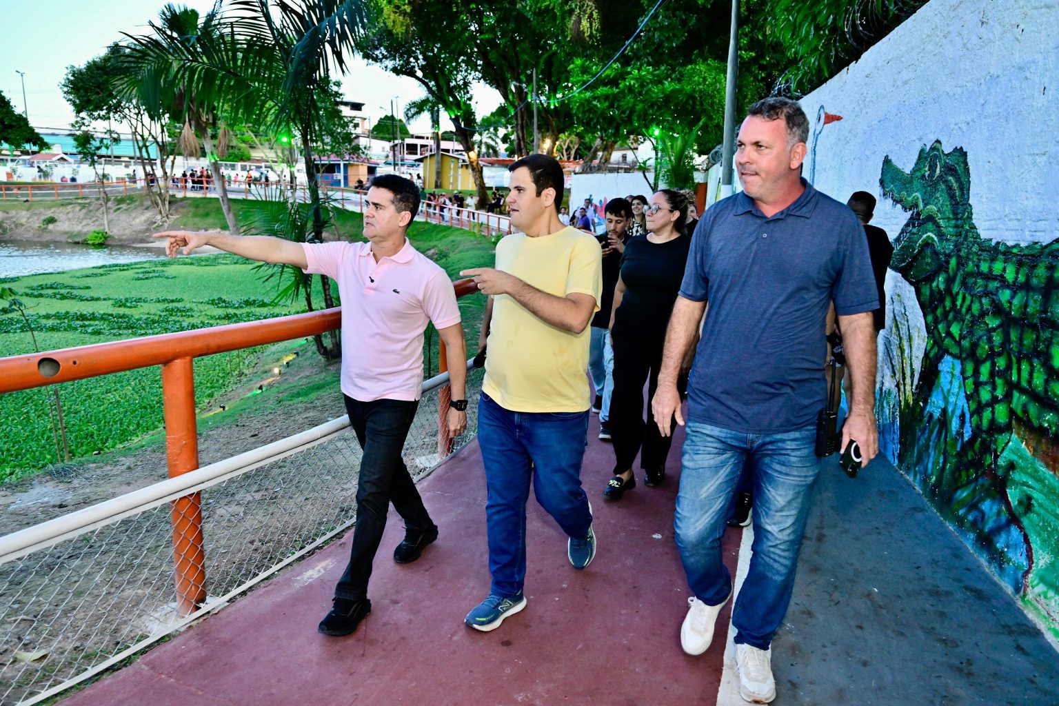 Prefeitura de Manaus entrega nova praça molhada na lagoa da Compensa nesta quarta-feira (18)