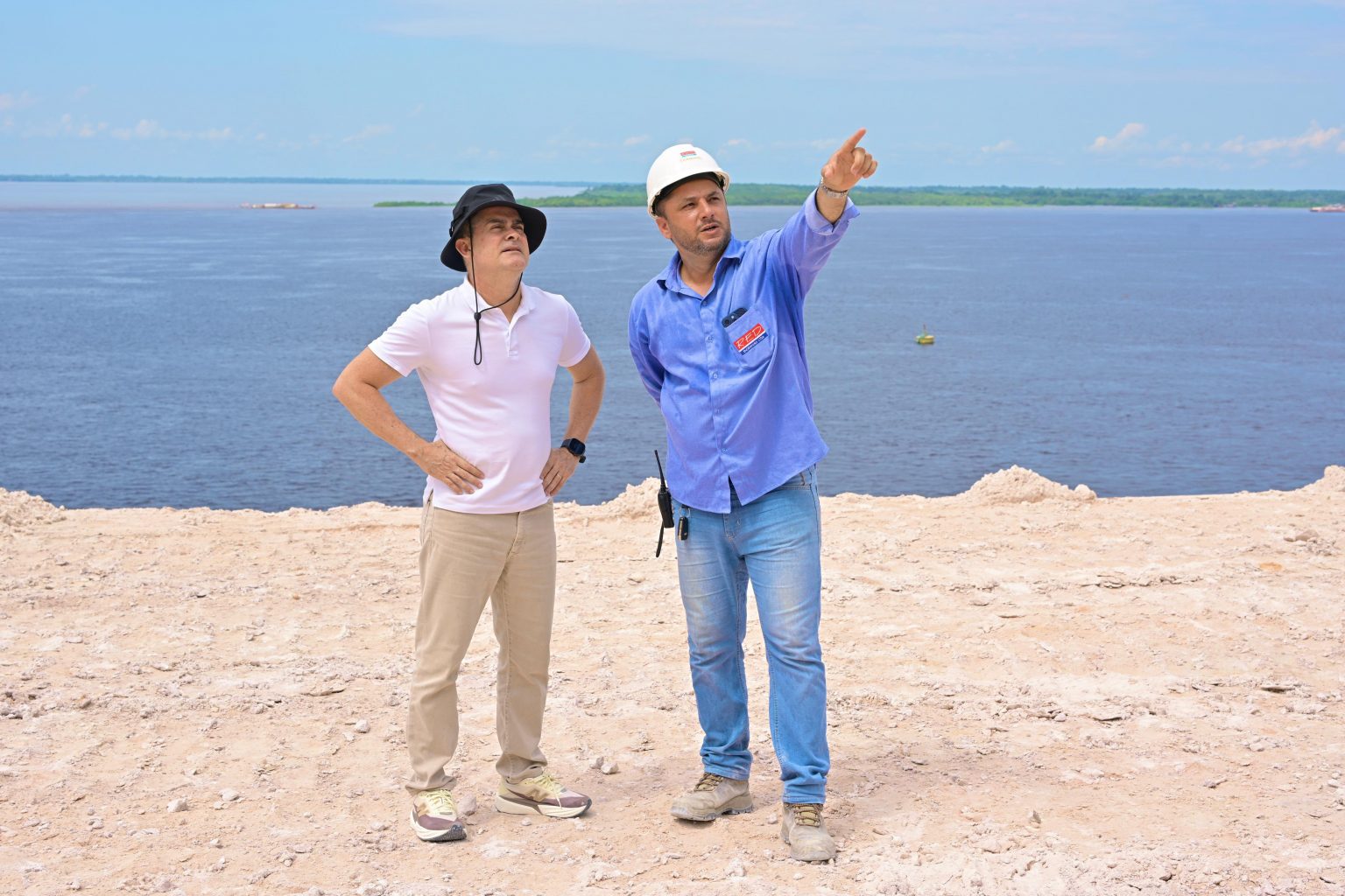 Prefeitura de Manaus avança nas obras do parque Encontro das Águas – Rosa Almeida, novo marco turístico da cidade