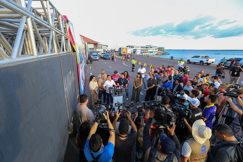 Prefeito David Almeida anuncia início da montagem do festival ‘#SouManaus Passo a Paço 2025’ e lançamento do site para inscrições