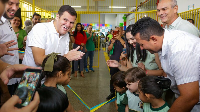 Manaus amplia vagas na educação infantil com reinauguração do Cmei Dom Bosco