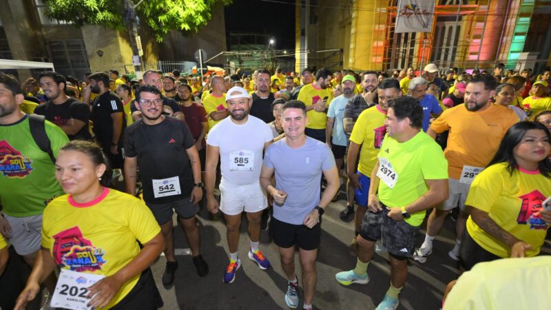 Corrida “#SouManaus” estreia com mais de 6 mil participantes e entra no calendário oficial da cidade