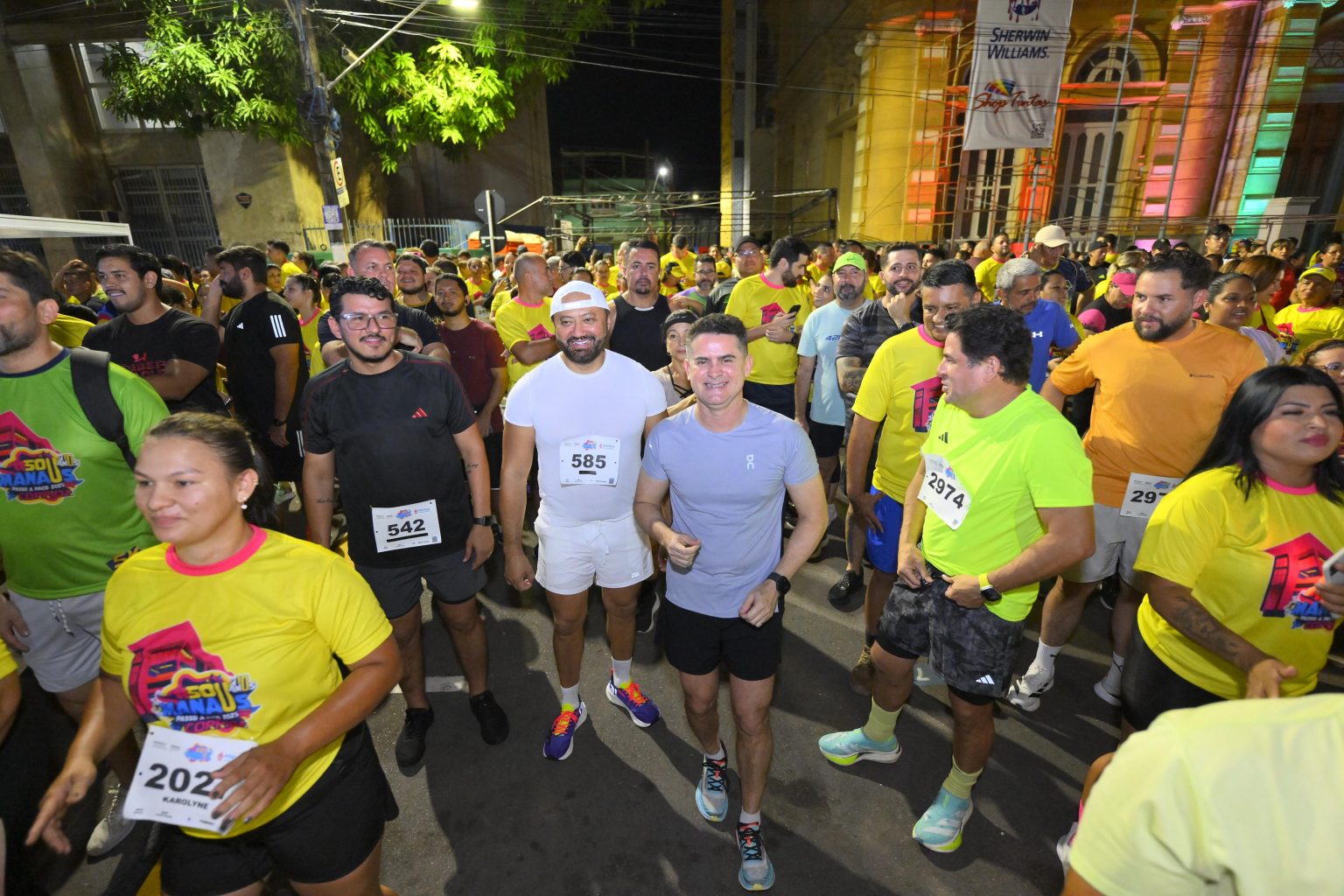 Corrida “#SouManaus” estreia com mais de 6 mil participantes e entra no calendário oficial da cidade