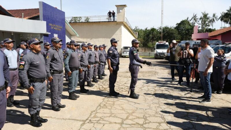 Governador Wilson Lima entrega sete novas viaturas e reforça a segurança em Tabatinga