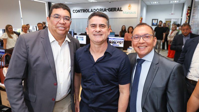 Prefeito David Almeida entrega sede da CGM reformada e consolida modernização, tecnologia e valorização dos servidores